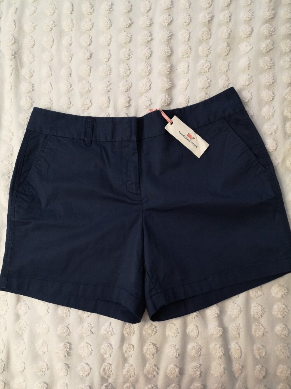 Vineyard Vines Women's Dayboat Classic Short 5" Navy Blue Size 12